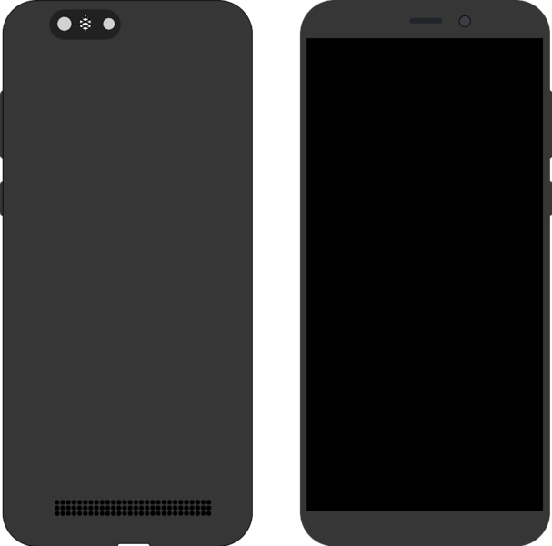 File:PinePhone Vector.svg